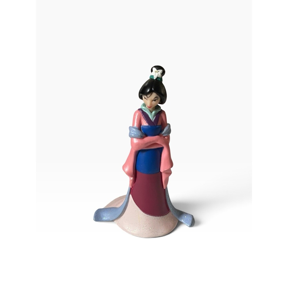 Disney Princess Mulan Figurine Cake Topper PVC Mini Figure Collectible